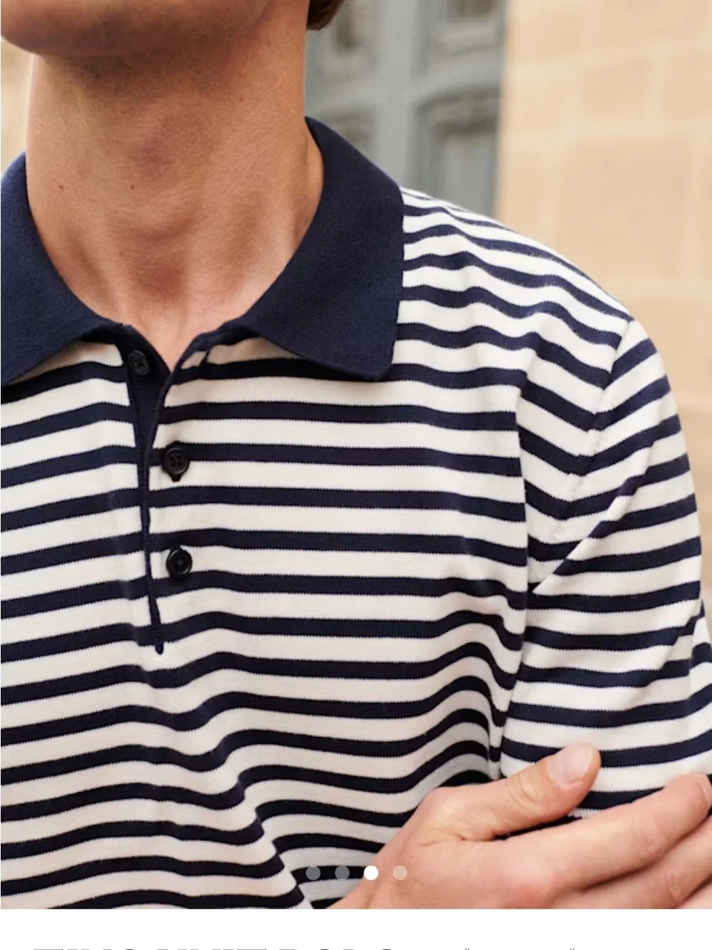 Octobre Editions Tino Knit Polo Small